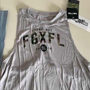 Flag Nor Fail Girls Muscle Tank Size Small